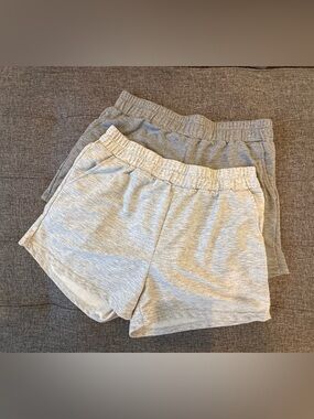 Women’s Dark Gray & Heather Gray Lounge Shorts - Comfortable Everyday Shorts